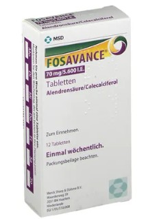 ФОСАВАНС (алендроновая кислота + колекальциферол) / FOSAVANCE (alendronic acid + colecalciferol)