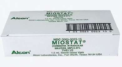 МИОСТАТ (Карбахол) / MIOSTAT (Carbachol)