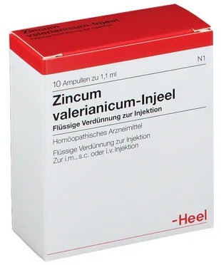 ЦИНКУМ ВАЛЕРИАНИКУМ-Инъель, ЦИНК ВАЛЕРИАНА-Инъель / ZINCUM VALERIANICUM-Injeel