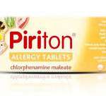 ПИРИТОН таблетки (Хлорфенамин) / PIRITON tablets (Chlorpheniramine Maleate)
