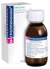 ГРОПРИНОСИН, ГРОПРИНОЗИН (инозин пранобекс) / GROPRINOSIN (inosine pranobex)