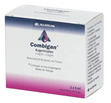 КОМБИГАН (Бримонидипин+Тимолол) / COMBIGAN (Brimonidine+Timolol)