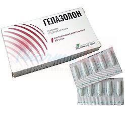 ГЕПАЗОЛОН (лидокаин+гепарин натрия+преднизолон) / HEPAZOLON (lidocaine+heparin sodium+prednisolone)
