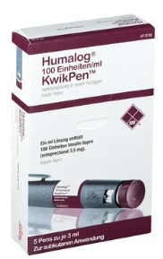 ХУМАЛОГ Квикпен (Инсулин лиспро) / HUMALOG Quickpen (insulin lispro)