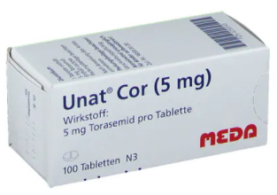 УНАТ Кор (торасемид) / UNAT Cor (torasemide)