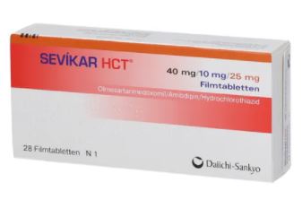 СЕВИКАР HCT (Олмесартана медоксомил) / SEVIKAR HCT (Olmesartan medoxomil)