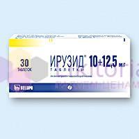 ИРУЗИД (гидрохлоротиазид + лизиноприл) / IRUZID (hydrochlorothiazide+lisinopril)