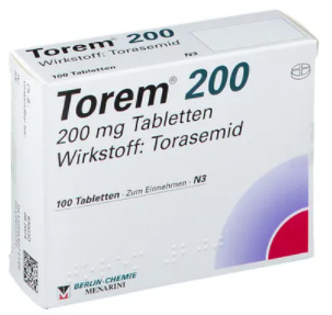 ТОРЕМ 200 (Торасемид) / TOREM 200 (Torsemide)