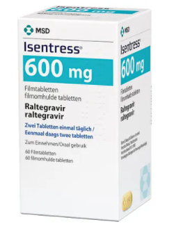 ИСЕНТРЕСС (Ралтегравир) / ISENTRESS (Raltegravir)