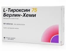 L-ТИРОКСИН (левотироксин натрия) / L-THYROXIN (levothyroxine sodium)