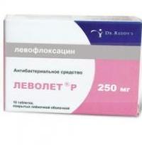 ЛЕВОЛЕТ Р (левофлоксацин) / LEVOLET R (levofloxacin)