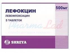 ЛЕФОКЦИН (левофлоксацин) / LEFOXIN (levofloxacin)