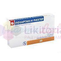ЛОЗАРТАН-Н РИХТЕР (гидрохлоротиазид+лозартан) / LOSARTAN-N RICHTER (hydrochlorothiazide+losartan)
