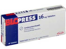 БЛОПРЕСС (Кандезартанcилексетил) / BLOPRESS (Candesartancilexetil)