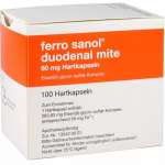 ФЕРРО САНОЛ дуоденал майт / FERRO SANOL duodenal mite тв. капсулы с гранулами. покр. кишечнорастворимой обол. 50 мг №100