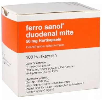 ФЕРРО САНОЛ дуоденал майт / FERRO SANOL duodenal mite