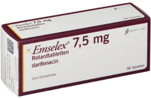 ЭМСЕЛЕКС (Дарифенацин) / EMSELEX (Darifenacin)