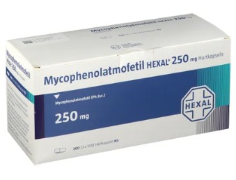 МИКОФЕНОЛЯТ МОФЕТИЛ Гексал (микофеноловая кислота) / MYCOPHENOLATE MOFETIL Hexal (mycophenolic acid)