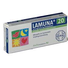 ЛАМУНА (Дезогестрел и эстроген) / LAMUNA (Desogestrel and ethinyl estradiol)