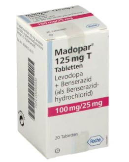 МАДОПАР (леводопа+бенсеразид) / MADOPAR (levodopa+benserazide)