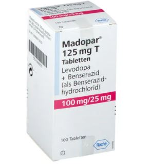 МАДОПАР (леводопа+бенсеразид) / MADOPAR (levodopa+benserazide)