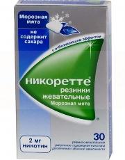 НИКОРЕТТЕ (никотин) / NICORETTE (nicotine)