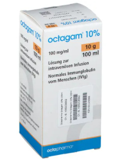 ОКТАГАМ (иммуноглобулин человека нормальный) / OCTAGAM (immunoglobulins normal human)