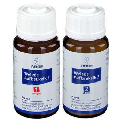 Веледа Наращивание Извести 1+2 / Weleda Build-up Lime, Aufbaukalk 1+2