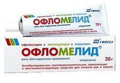 ОФЛОМЕЛИД мазь / OFLOMELID ointment