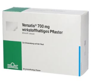 ВЕРСАТИС пластырь (лидокаин) / VERSATIS (lidocaine)