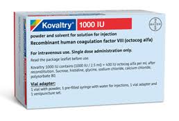 КОВАЛТРИ (Фактор свертывания VIII) / KOVALTRY (Antihemophilic Factor Recombinant)
