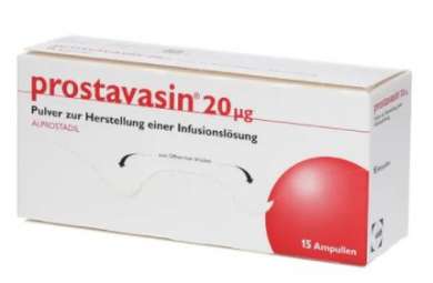 Проставазин (Алпростадил) / Prostavasin (Alprostadilum)