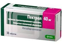 ПЕКТРОЛ (изосорбида мононитрат) / PEKTROL (isosorbide mononitrate)