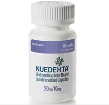 НЬЮДЕКСТА (Декстрометорфан гидробромид и хинидин сульфат) / NUEDEXTA (Dextromethorphan hydrobromide and quinidine sulfate)