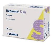 ПИРАМИЛ (рамиприл) / PIRAMIL (ramipril)