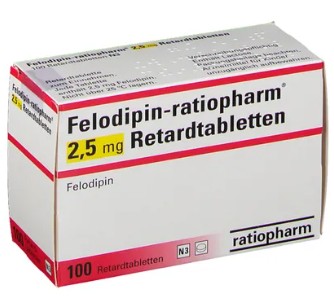 ФЕЛОДИПИН-ратиофарм / FELODIPINE-ratiopharm
