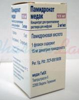 ПАМИДРОНАТ МЕДАК (памидроновая кислота) / PAMIDRONATE MEDAC (pamidronic acid)