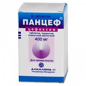 ПАНЦЕФ (Цефиксим) / PANCEF (Cefixime)