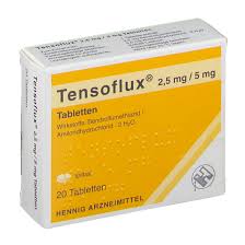 ТЕНСОФЛУКС (Амилорид и Гидрохлоротиазид) / TENSOFLUX (Amiloride and Hydrochlorothiazide)