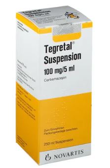 ТЕГРЕТАЛ суспензия (карбамазепин) / TEGRETAL suspension (carbamazepine)