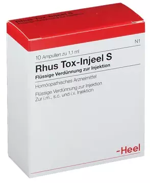 Рус Токс Инъель С / Rhus Tox-Injeel S Ampullen