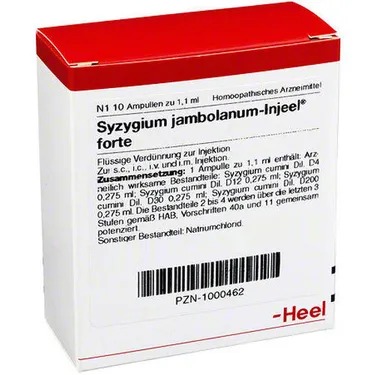 Сизигиум Джамболан-Инъел форте ампулы / Syzygium jambolanum-Injeel forte ampoules