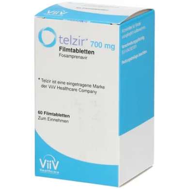 ТЕЛЗИР (фосампренавир) / TELZIR (fosamprenavir)
