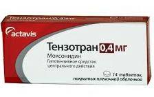 ТЕНЗОТРАН (Моксонидин) / TENZOTRAN