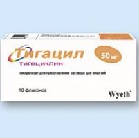 ТИГАЦИЛ (Тигециклин) / TYGACIL (Tigecycline)