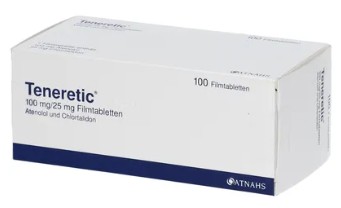 ТЕНЕРЕТИК (атенолол+хлорталидон) / TENERETIC (atenolol+chlortalidone)