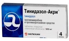 ТИНИДАЗОЛ-АКРИ / TINIDAZOLE-AKRI
