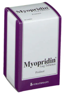 МИОПРИДИН таблетки (Придинол) / MYOPRIDIN tablets (Pridinol mesilate)
