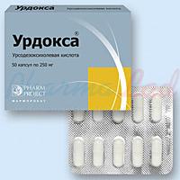УРДОКСА (кислота урсодезоксихолевая) / URDOXA (ursodeoxycholic acid)