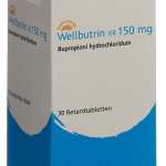 ВЕЛБУТРИН / WELLBUTRIN XL 150 MG 30 TB